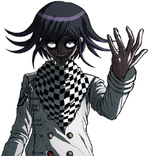 😈 emoji Kokichi Ouma 💜 — @stckrRobot Telegram sticker 20 of 111