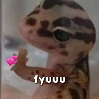 ✋ emoji cicak @isokeiy Telegram sticker 13 of 21