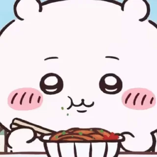 😊 emoji Chiikawa 小可愛追星日記 Telegram sticker 1 of 28