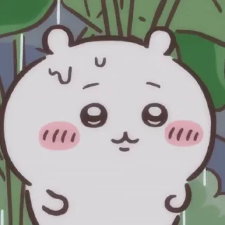 😊 emoji Chiikawa 小可愛追星日記 Telegram sticker 21 of 28