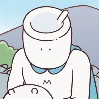 😊 emoji Chiikawa 小可愛追星日記 Telegram sticker 17 of 28