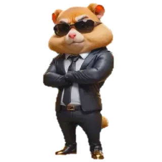 8⃣ emoji Hamster Kombat Telegram sticker 8 of 25