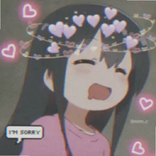 💫 emoji Anime girl aesthetic cute de Aljdia Uzumaki💞💘 Telegram sticker 13 of 43