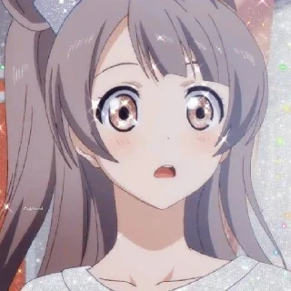 💫 emoji Anime girl aesthetic cute de Aljdia Uzumaki💞💘 Telegram sticker 15 of 43