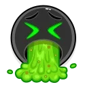 🤮 emoji ⣿⫷ @aguiamotivacao ⫸⣿ Telegram sticker 14 of 50