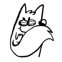 😏 emoji pissed pupper Telegram sticker 8 of 16