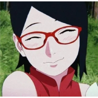 😊 emoji Sarada Uchiha ❤️ (@To_tipo_uchiha_sasuke) Telegram sticker 23 of 63