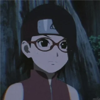 🙄 emoji Sarada Uchiha ❤️ (@To_tipo_uchiha_sasuke) Telegram sticker 20 of 63