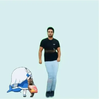 😊 emoji $NAMI_GIF Telegram sticker 6 of 14