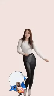 😊 emoji $NAMI_GIF Telegram sticker 3 of 14