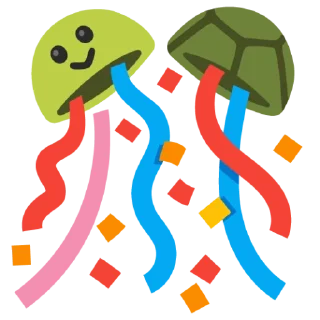 🎊 emoji Turtle Turtle Telegram sticker 24 of 67