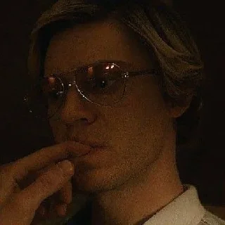 🖤 emoji Sanji Jeffrey Dahmer Telegram sticker 6 of 29
