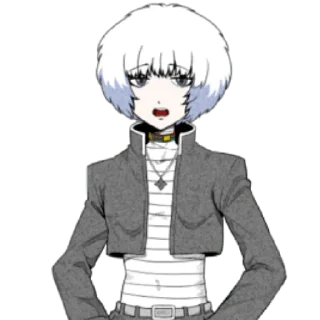 😟 emoji Ranmaru Kageyama Telegram sticker 12 of 60