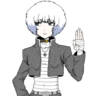 ✋ emoji Ranmaru Kageyama Telegram sticker 24 of 60