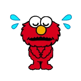 😊 emoji Sesame Street Animated Stickers Telegram sticker 15 of 24