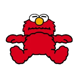 😊 emoji Sesame Street Animated Stickers Telegram sticker 23 of 24