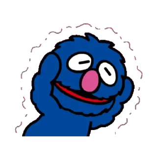 😊 emoji Sesame Street Animated Stickers Telegram sticker 8 of 24