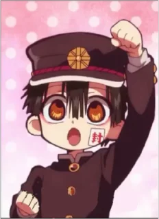 ✊ emoji Hanako kun Telegram sticker 16 of 23