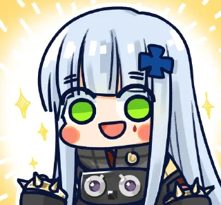 😃 emoji Girl's Frontline stuff Telegram sticker 9 of 120