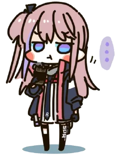 😒 emoji Girl's Frontline stuff Telegram sticker 5 of 120
