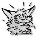 🐺 emoji Totes Coyotes Telegram sticker 8 of 54