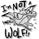 🐺 emoji Totes Coyotes Telegram sticker 19 of 54