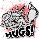 🐺 emoji Totes Coyotes Telegram sticker 7 of 54