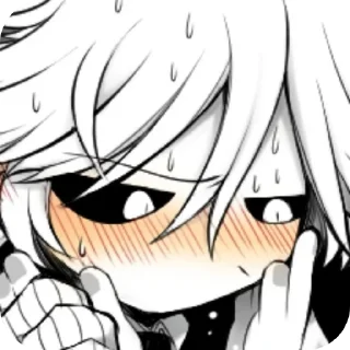💇 emoji ꧁💜X!Chara❤꧂ Telegram sticker 11 of 120