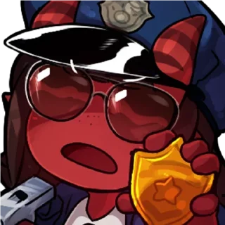 🚓 emoji No sense Telegram sticker 6 of 47