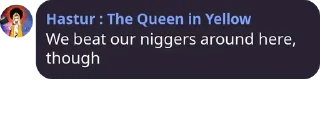 🖤 emoji Nigger quotes Telegram sticker 18 of 60