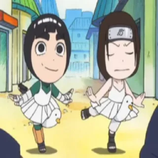Sticker from Naruto chibi