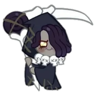 😊 emoji Licorice cookie {cookie run} (@emopix) Telegram sticker 19 of 20