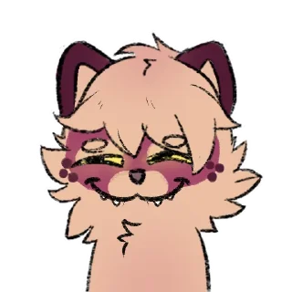 😏 emoji Linnick and friends! Telegram sticker 7 of 90