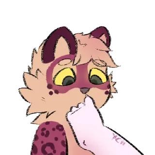 🤫 emoji Linnick and friends! Telegram sticker 5 of 90