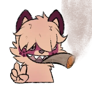 🚬 emoji Linnick and friends! Telegram sticker 9 of 90