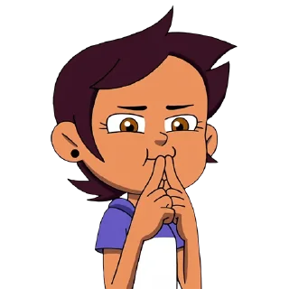 😶 emoji Luz Noceda TOH Telegram sticker 16 of 61