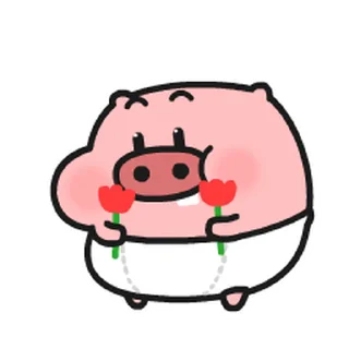 😊 emoji 菜猪宝宝 / 菜豬寶寶 Telegram sticker 11 of 15