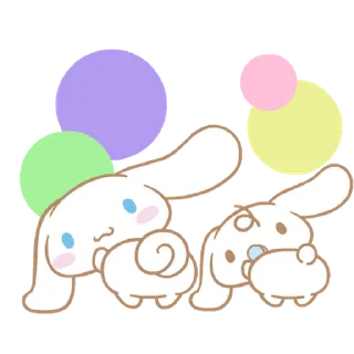 💬 emoji 안녕! 난 시나모롤 By @KakaoEmoticon Telegram sticker 19 of 24