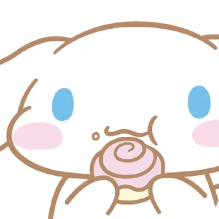 💬 emoji 안녕! 난 시나모롤 By @KakaoEmoticon Telegram sticker 13 of 24