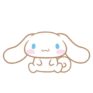 💬 emoji 안녕! 난 시나모롤 By @KakaoEmoticon Telegram sticker 6 of 24