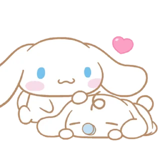 💬 emoji 안녕! 난 시나모롤 By @KakaoEmoticon Telegram sticker 12 of 24
