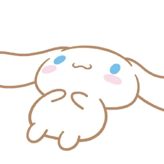 Sticker from 안녕! 난 시나모롤 By @KakaoEmoticon