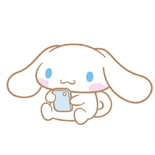 💬 emoji 안녕! 난 시나모롤 By @KakaoEmoticon Telegram sticker 17 of 24