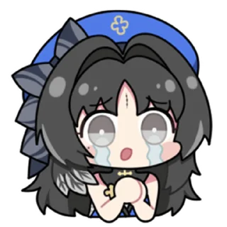 🥹 emoji @Sparklelover 鸣潮WW第一弹 Telegram sticker 6 of 24
