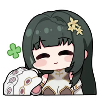 🥰 emoji @Sparklelover 鸣潮WW第一弹 Telegram sticker 19 of 24