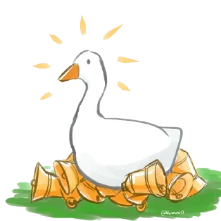🔔 emoji Untitled Goose Memes Telegram sticker 4 of 22