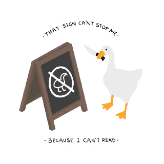 🔪 emoji Untitled Goose Memes Telegram sticker 14 of 22