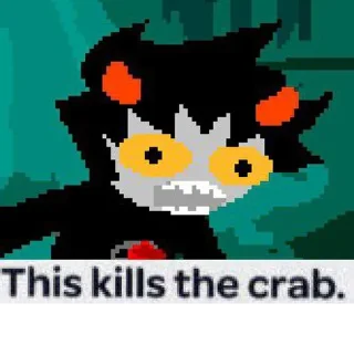 🦀 emoji homestuck Telegram sticker 14 of 65