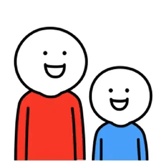 😁 emoji 小蓝和他的朋友 Telegram sticker 16 of 50