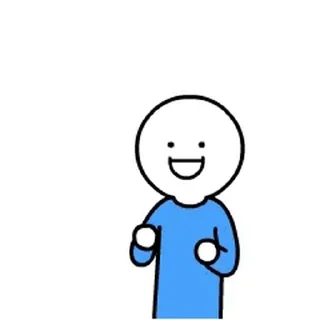 😁 emoji 小蓝和他的朋友 Telegram sticker 18 of 50
